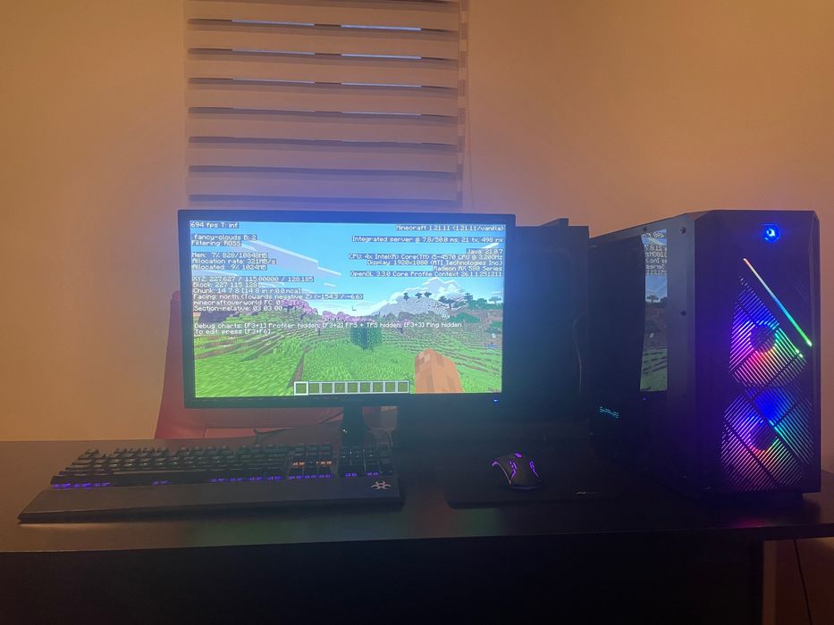 OFERTA! PC Gaming i5 4570 / RX 580 Sapphire Nitro+ / 16GB RAM / RGB