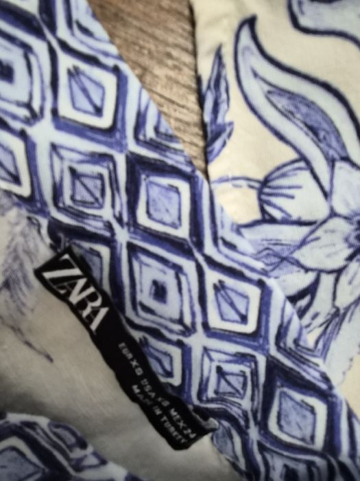 Сет Зара бяло и синьо