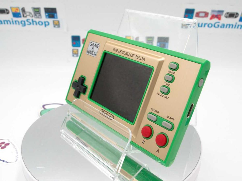 Nintendo Game & Watch Zelda BOX – Jap. ca nouă, upgrade 16MB 40+Jocuri