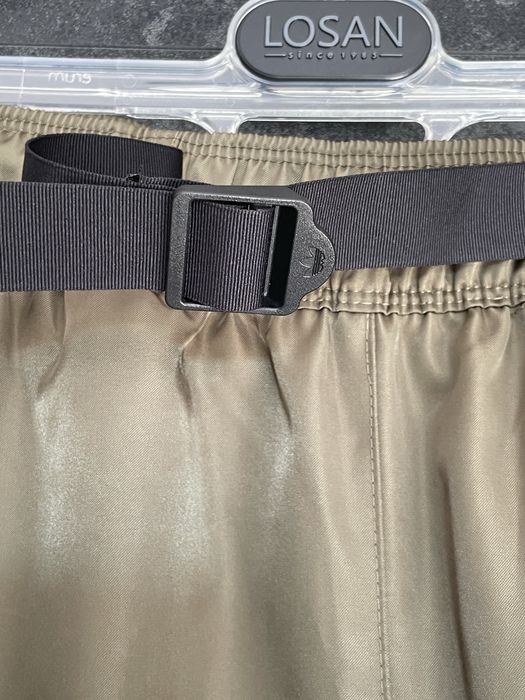 Adidas originals pantaloni evazati culoarea Olive