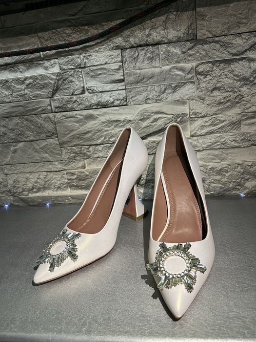 Туфли на каблуке (шампань)