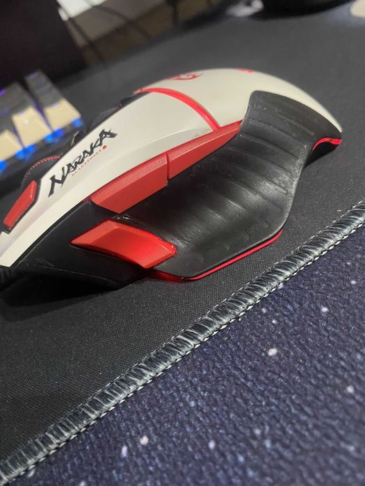 Мышь Bloody W95 Max Naraka белый