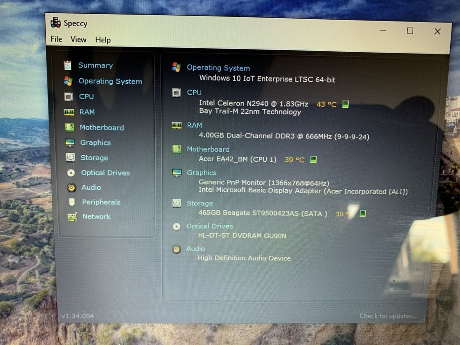 Laptop Acer ES1-411