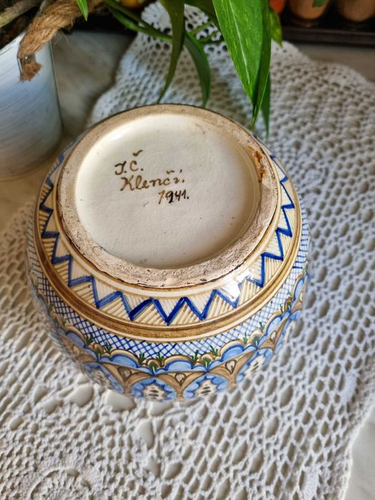 Vas ceramic pictat manual