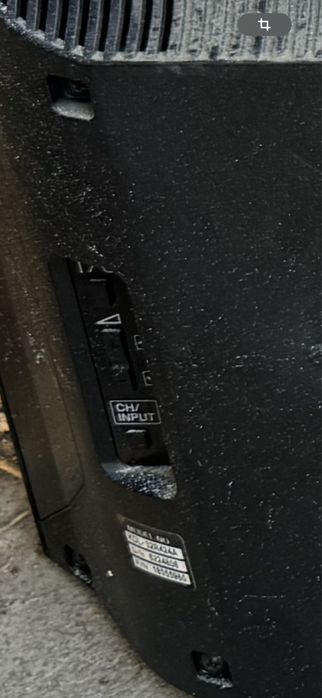 Телевизор Sony рабочий, разбит экран