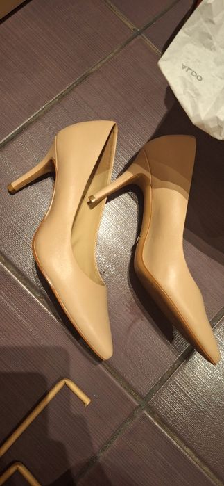 Pantofi stiletto piele naturala