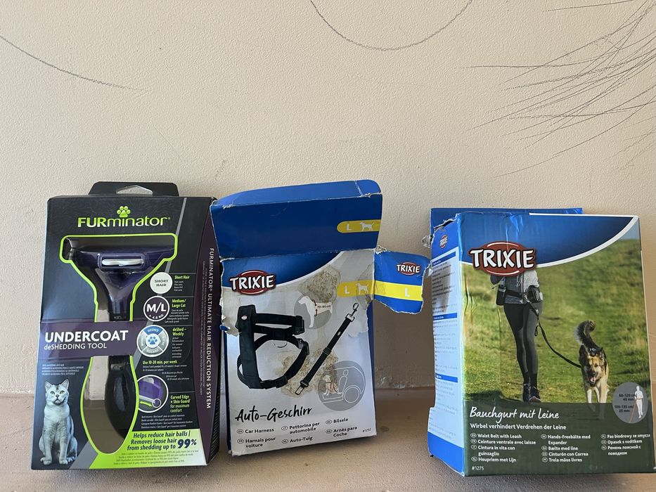 Нагръдник и повод за куче