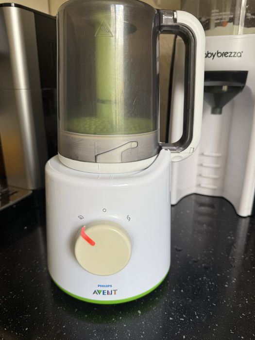 Philips Avent EasyPappa – Aparat gătit la abur și blender pentru bebeluși