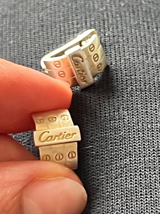 Cercei Cartier argint