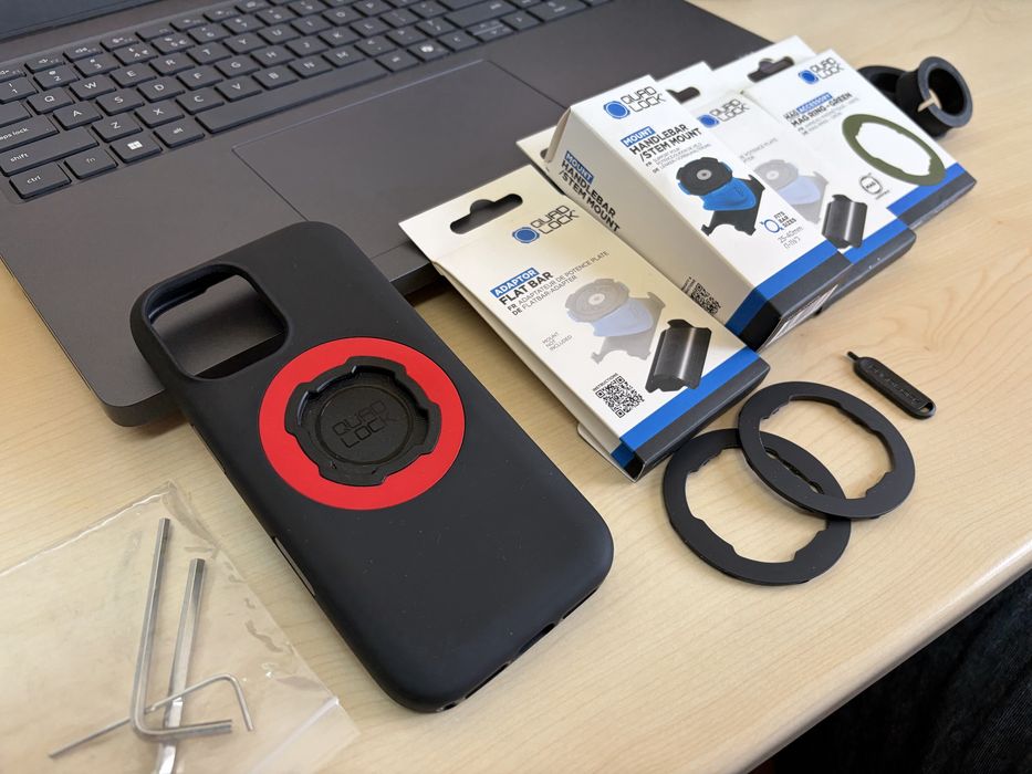 Husa Iphone 17 QuadLock (Quad Lock) plus accesorii