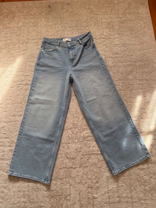 Дънки Зара светло сини