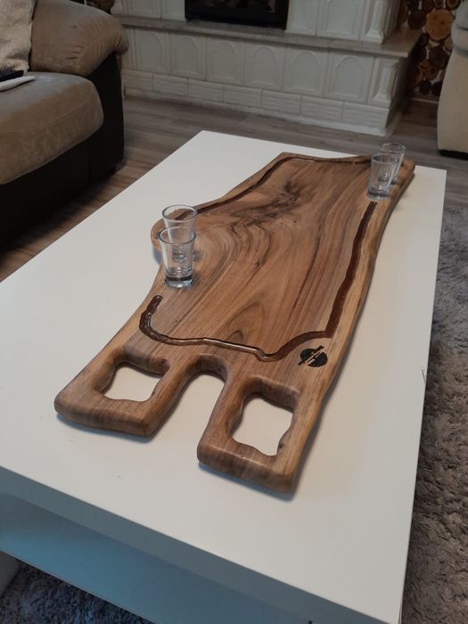 Ancora lemn masiv nuc