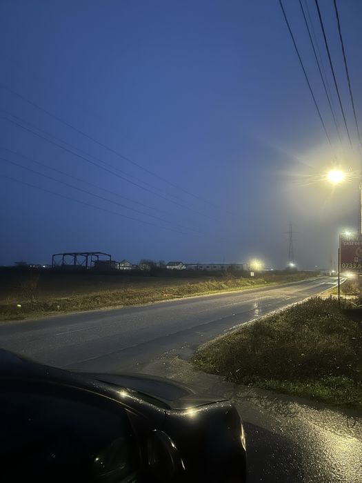 Vand teren intravilan 2000 mp, deschidere DJ602, constructie începuta