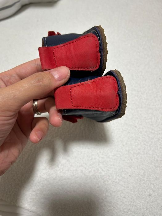 Pantofi ghete piele naturala bebelusi