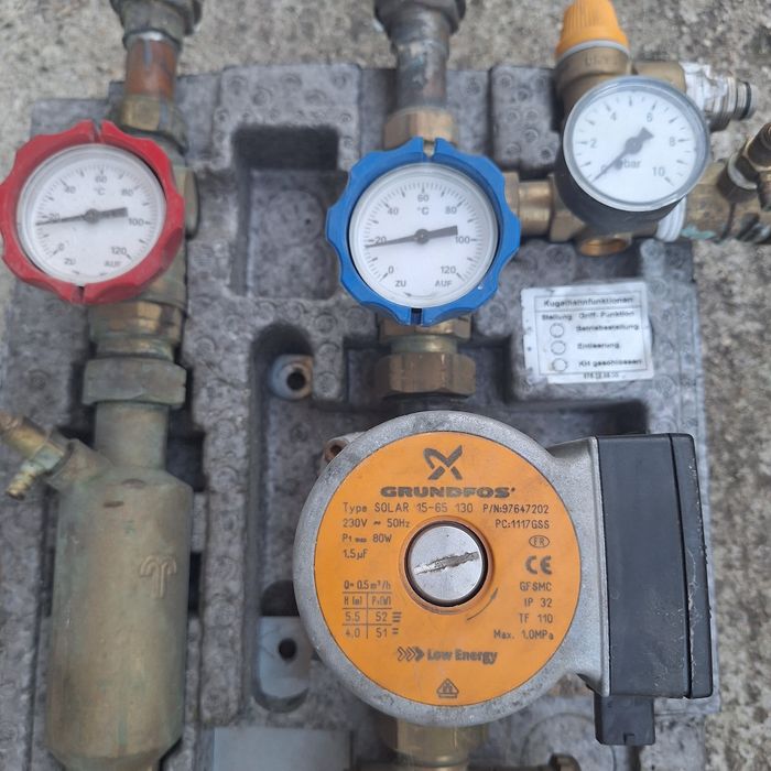 Соларна помпена група