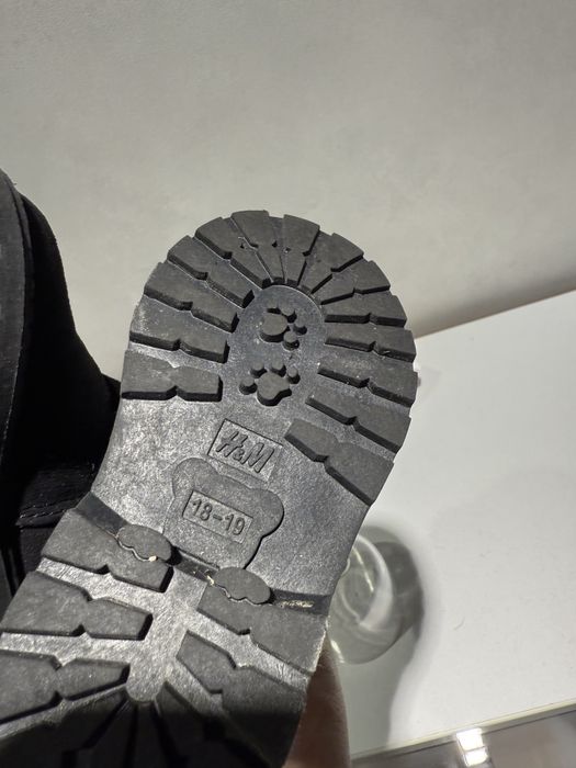 Сапоги замшевые детские h&m