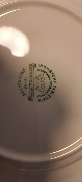 Portelan englezesc Ironstone 3 farfurii desert