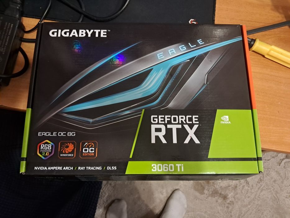 Продам видиокарту RTX 3060 ti oc