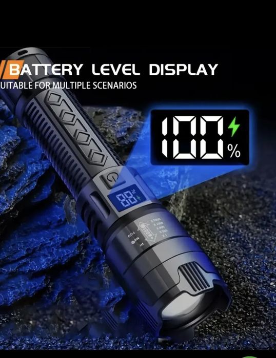 USB Акумулаторен лед фенер