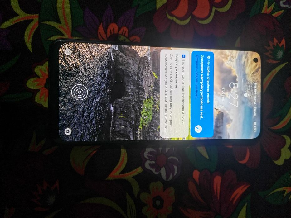 Телефон реалми 7про.128+8+5