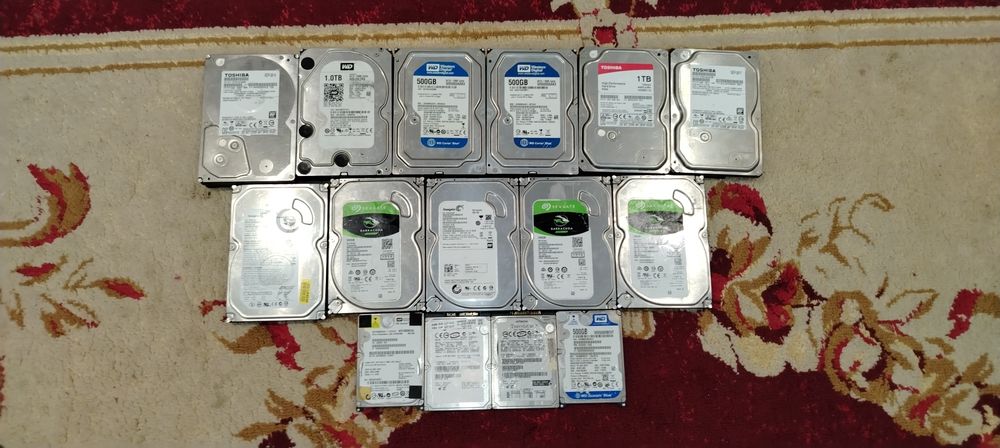 Жёсткие диски hdd