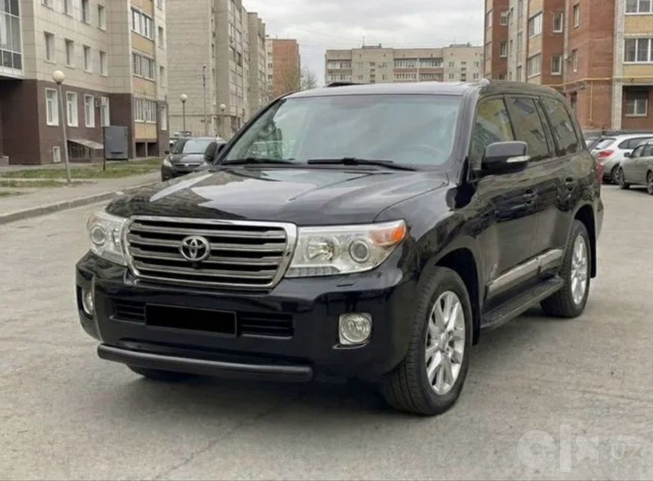 Защита бампера на Toyota Land Cruiser 200 100