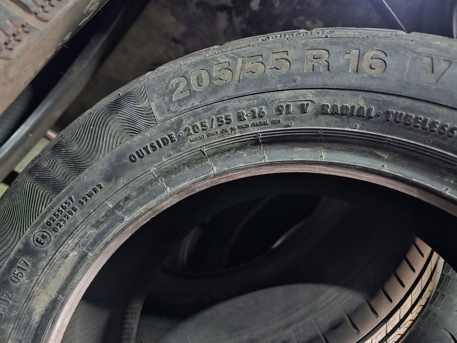 1x 205 55 16 vara continental