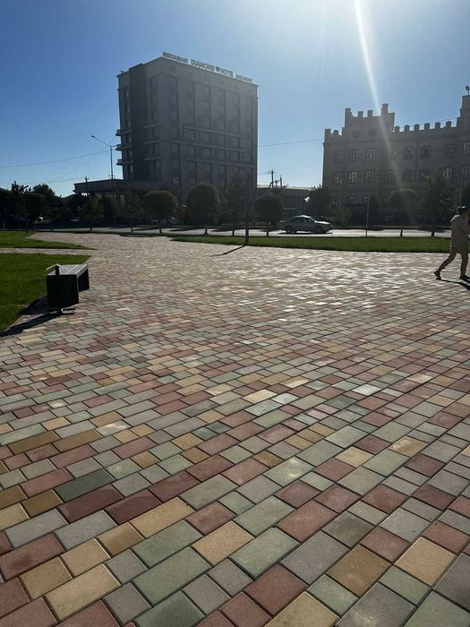 Брусчатка , поребрик, тротуарная плитка