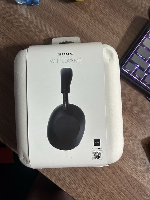 Наушник Sony XM6 черный