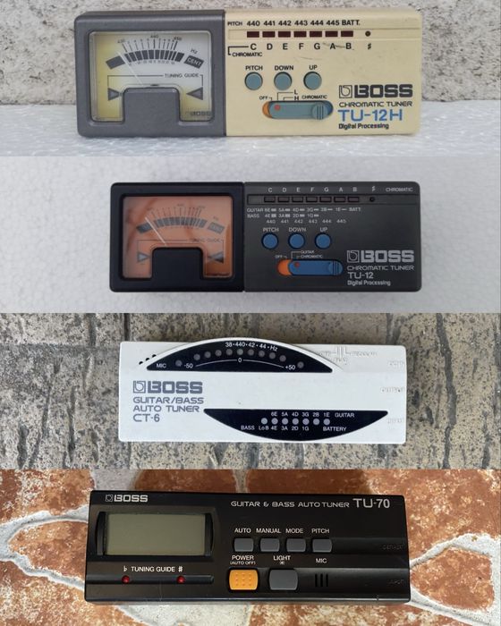 Boss TU-70 / Boss CT-6 / Boss TU-12 / Boss TU-12H