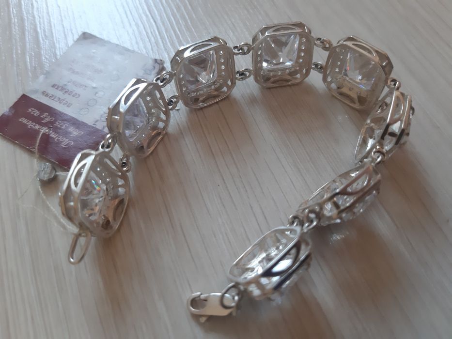 Браслет серебряный