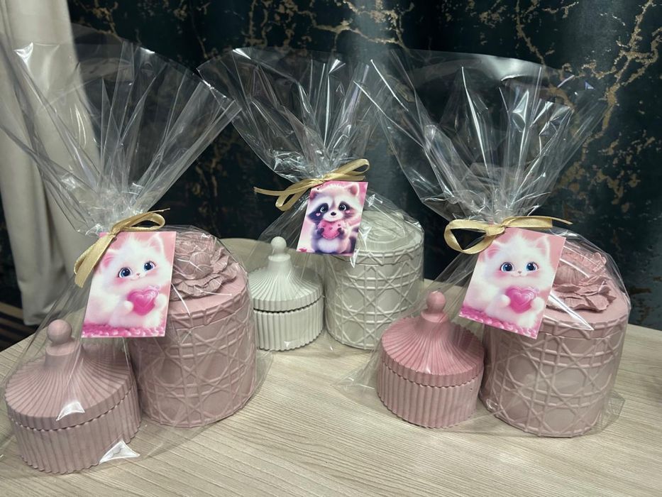 Гипсовые шкатулки