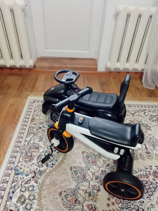 Продам велосипед и машинку