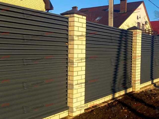 Забор жалюзи от производителя