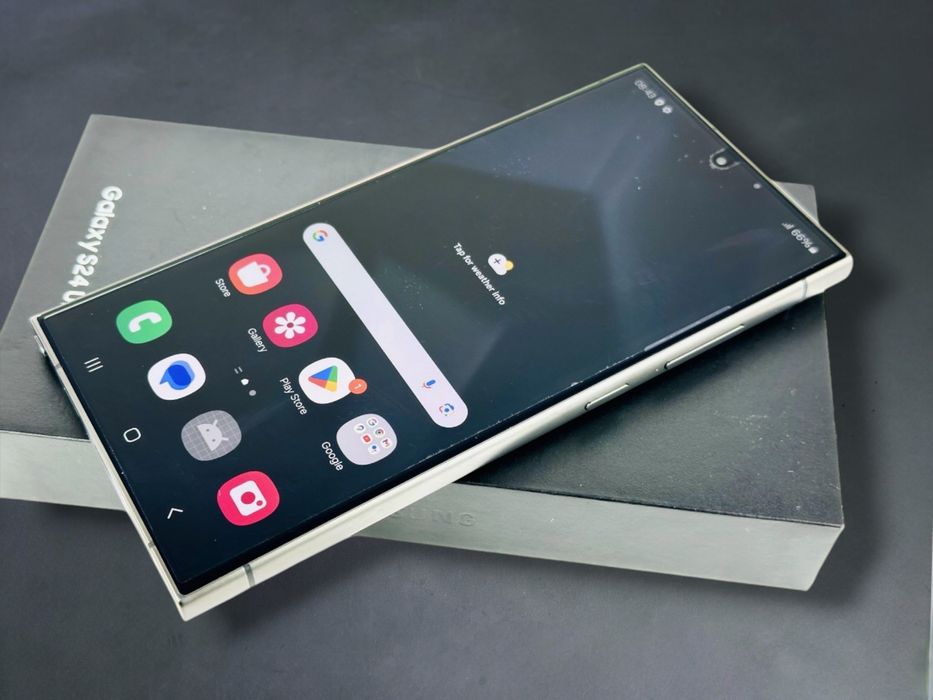 Samsung Galaxy S24 Ultra 5G 256GB 12RAM Black Перфектен! Гаранция!