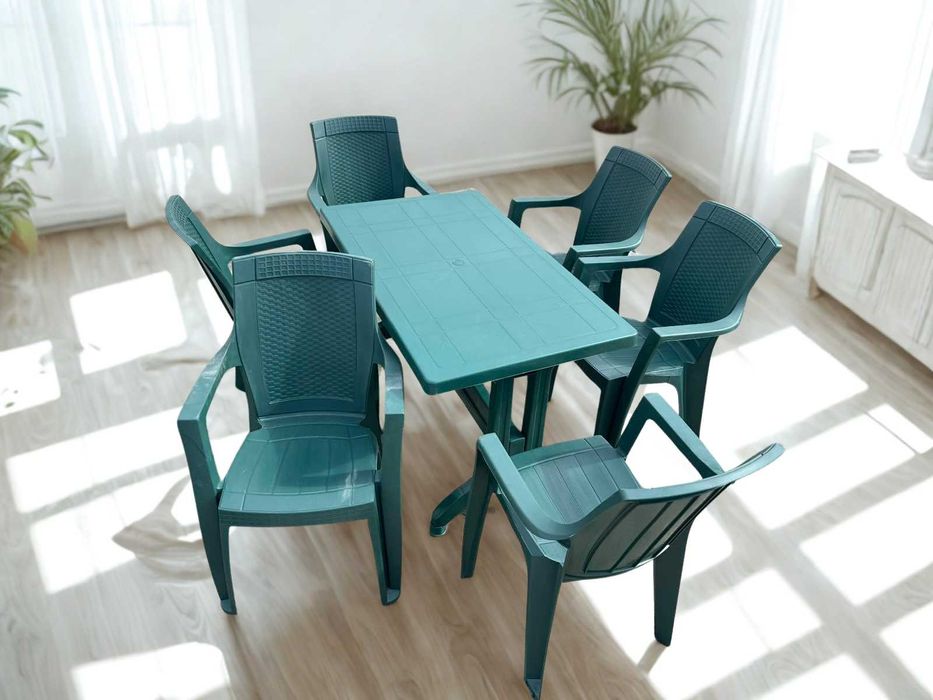 Топ! Комлект маса с 4 или 6 стола