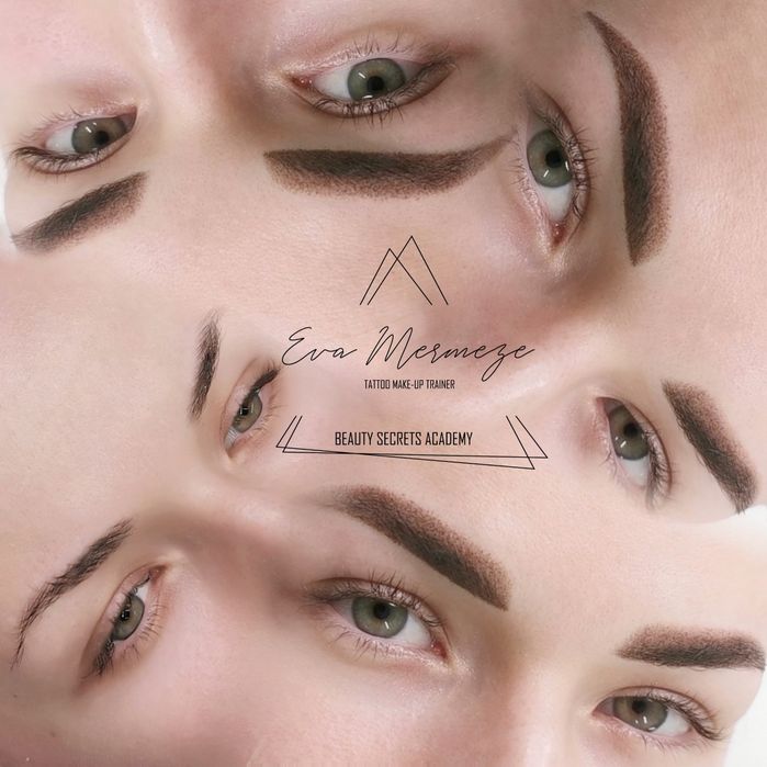 Tatuaj sprancene buze eyeliner