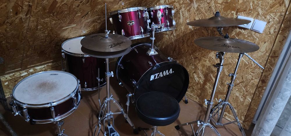 Tama Imperialstar 5-Piece Drum Kit (почти новая)+Zildjian/ZBT тарелки
