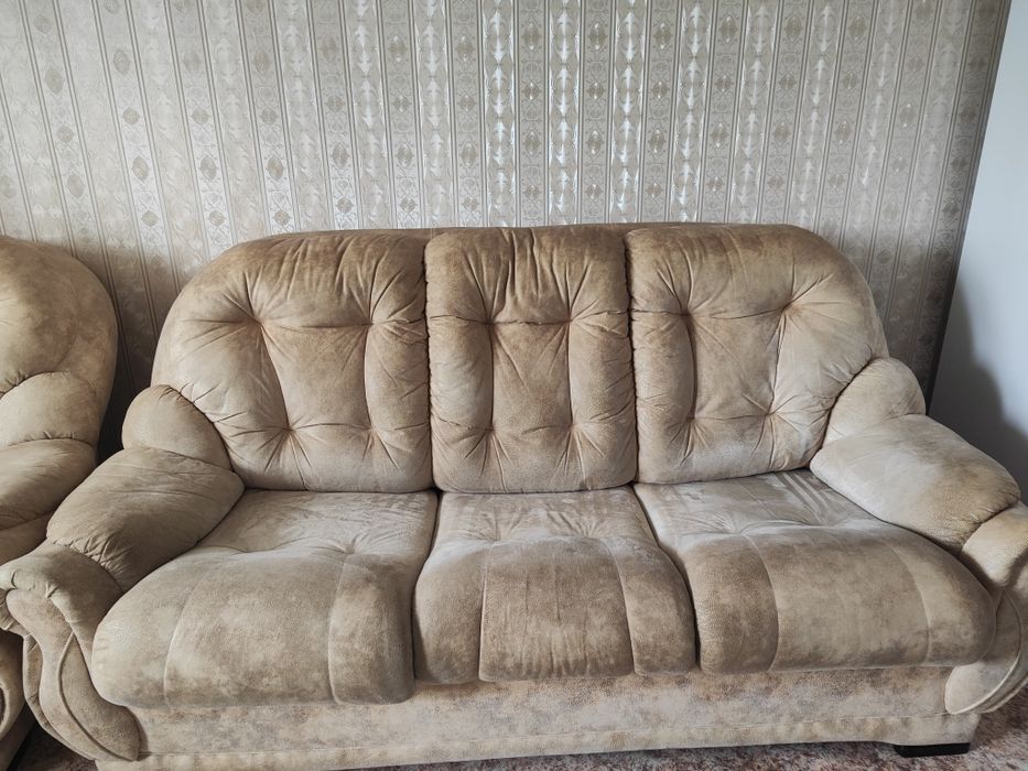 Продам диван+кресло, цена 15000