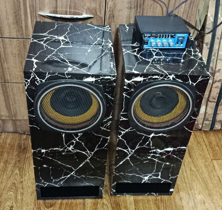 Акустика 10 ГДШ ( Труба Войта) + усилок Teli BT-18