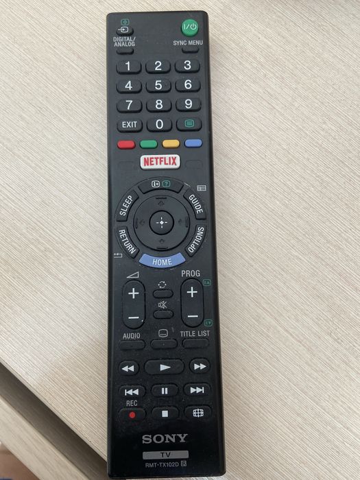 Пульт заводсаой от телевизора Сони