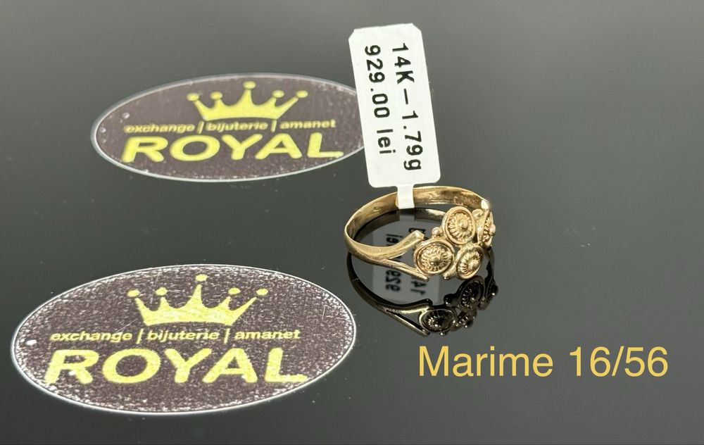 Bijuteria ROYAL : Inel AUR 14K / 1.79 GR
