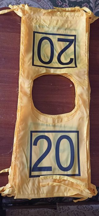 Нагрудной номер.