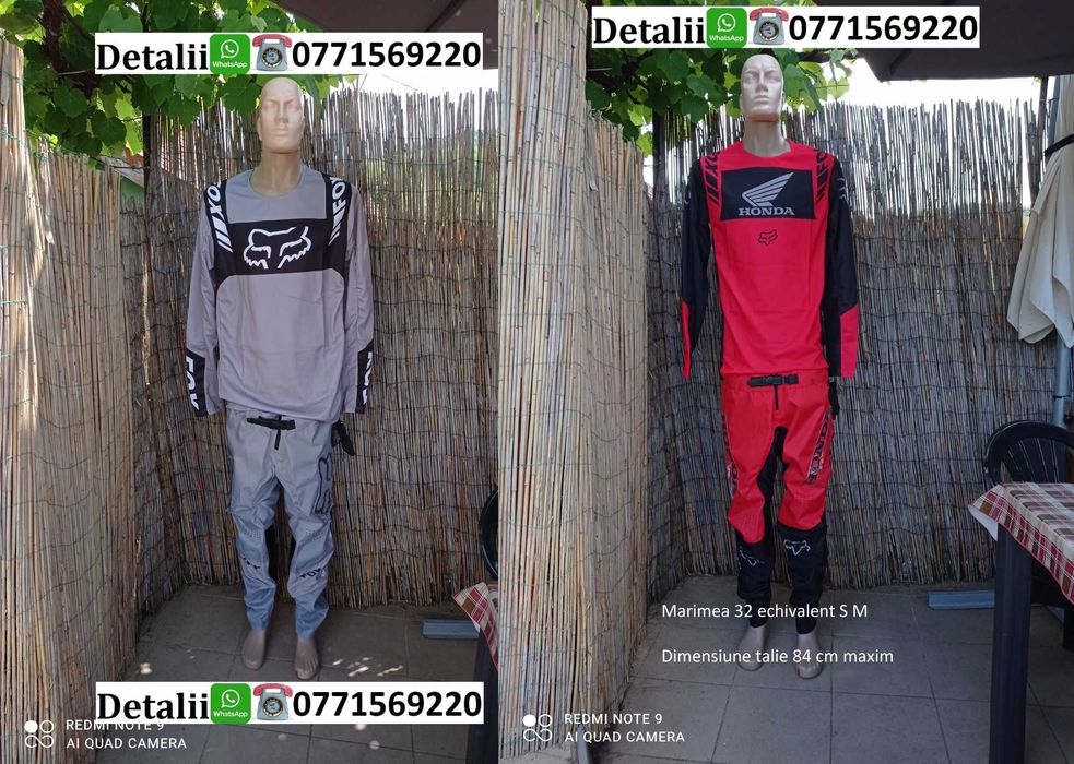 Echipament enduro pantaloni bluza moto downhill cross atv FOX