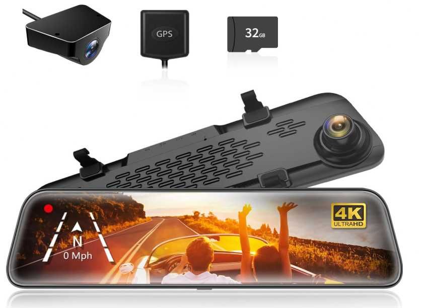 WOLFBOX G840S - Camera auto tip oglinda