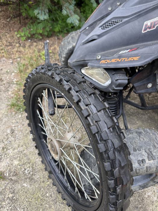 Roata cross față 17!