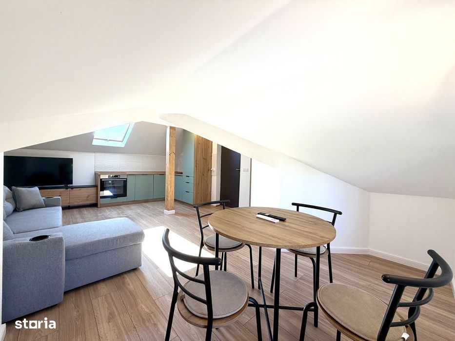 Apartament 50 mp etaj 3 finisat, mobilat, utilat deasupra Tribunalului