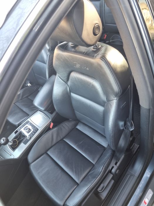 Седалки S line за Ауди А6 Ц6 4Ф стават за комби и седан 05-2010г