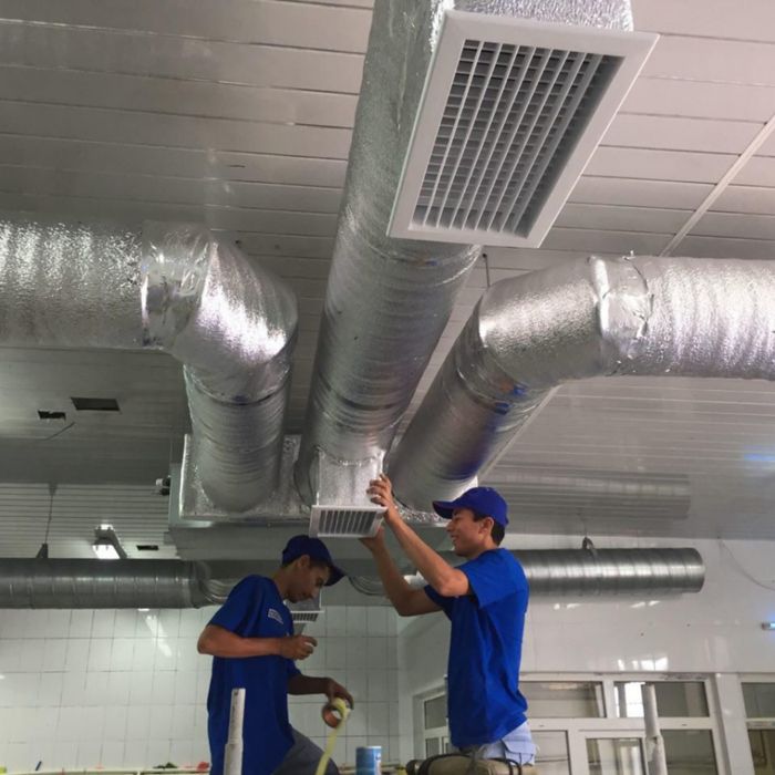 Вентиляция / ventelatsa o'rnatish