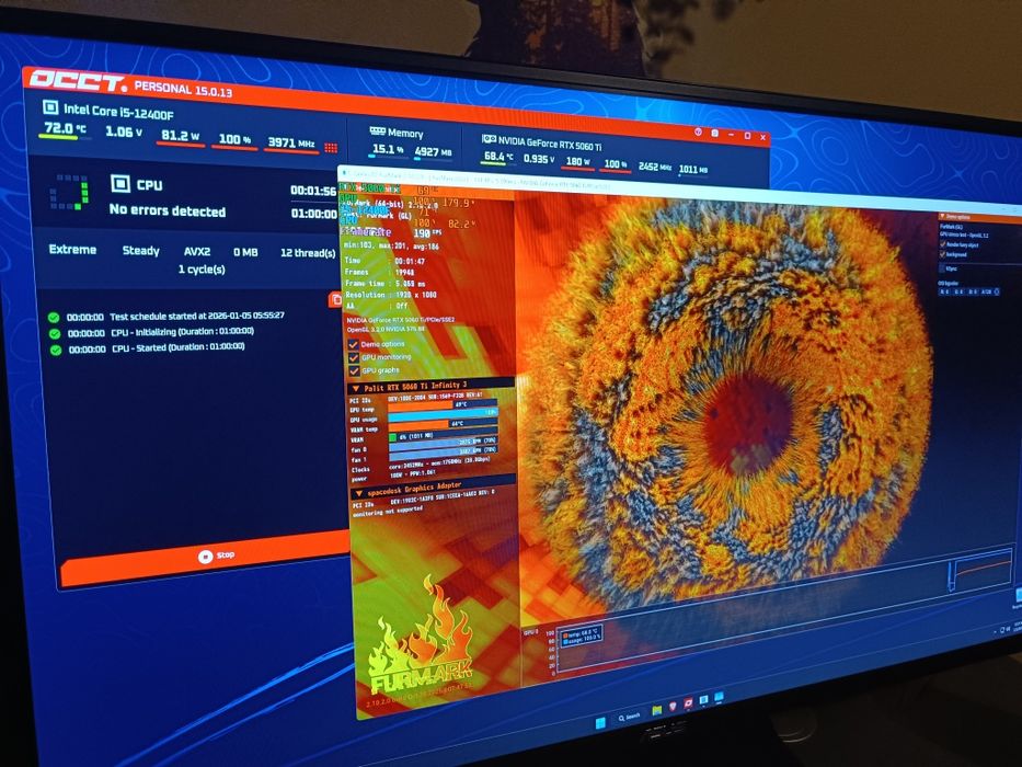 Placă video RTX 5060 ti 16gb